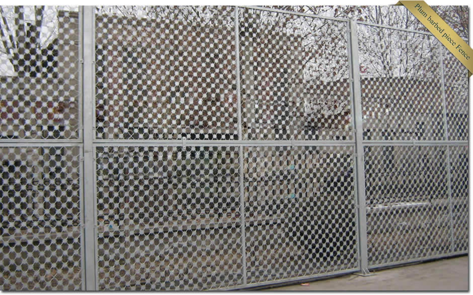 Plum Blossom Barbed Panel Fence